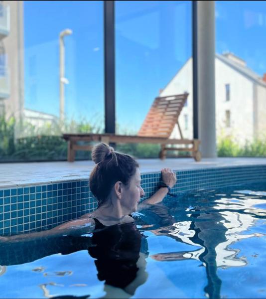 Na zdjęciu widoczny jest obiekt Apartament Monte Ślęża & Spa położony w mieście Sobótka.