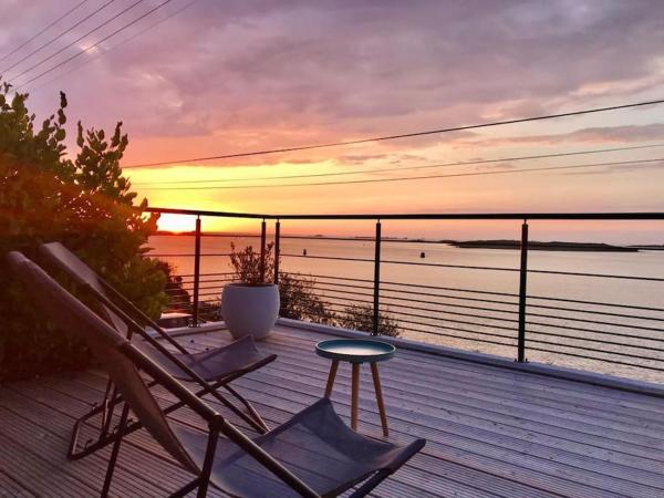 A la foto es mostra l'objecte Maison grande terrasse magnifique vue sur l'Aber Wrac'h situat a la ciutat de Landéda.
