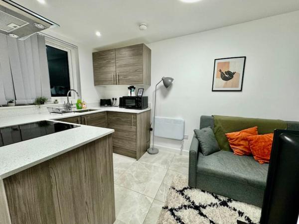 Stylish one bedroom & a sofa bed, Cardiff