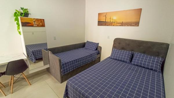A la foto es mostra l'objecte Suítes a 100m da praia e 800m do Beto Carrero situat a la ciutat de Penha.