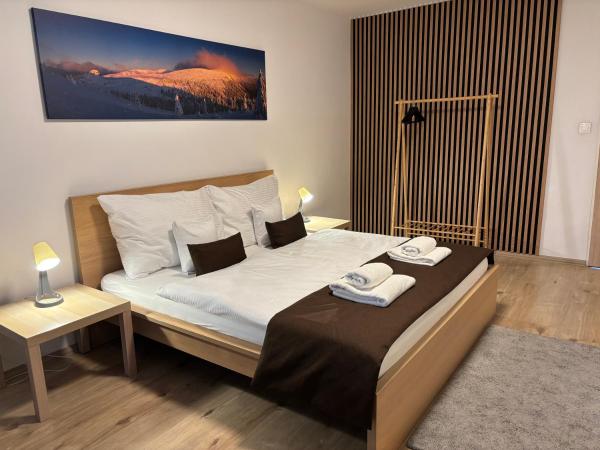 Στη φωτογραφία φαίνεται το αντικείμενο Apartmán Centrum Komfort FREE PRIVATE PARKING που βρίσκεται στην πόλη Zvolen.