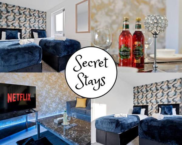 Luxury Birmingham City Centre Townhouse with FREE Parking - Sleeps 4 - Perfect for Contractors, Business Travellers, Families and other Groups - Near Bullring, Newstreet, Selfridges, NEC, NIA & Birmingham airport, Birmingham