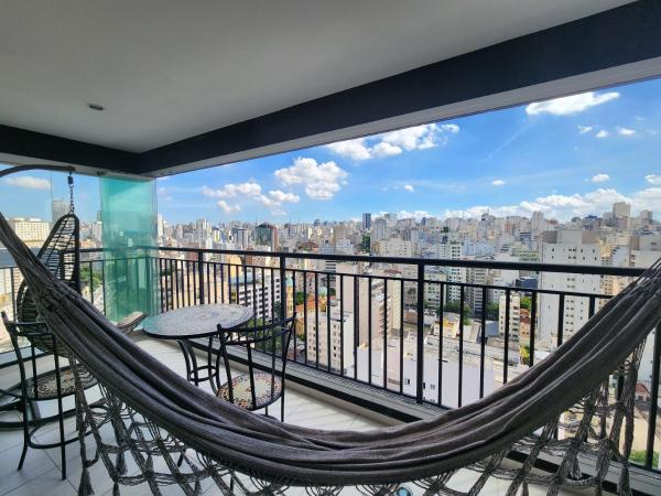 FLAT COM VISTA INCRIVEL EM CONDOMINIO DE LUXO, São Paulo