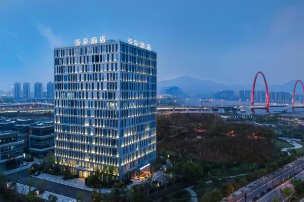På bilden syns objektet Atour Hotel Zhijiang Bridge som ligger i staden Wenyan.