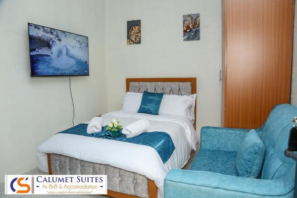 Na foto é possível ver o objeto Calumet Suites Airbnb and Accommodation localizado na cidade de Ngong.