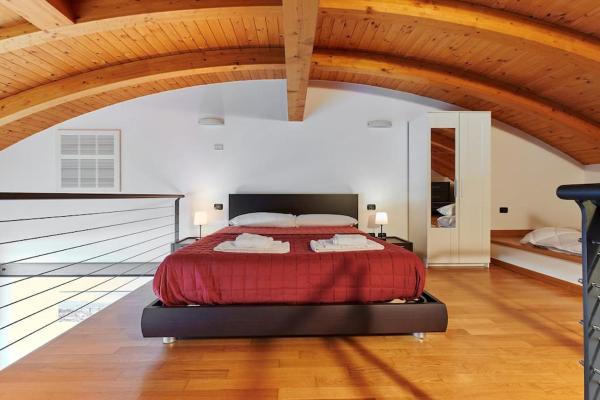 A la foto es mostra l'objecte [Airport 8 min]Loft-Free Parking situat a la ciutat de Bergamo.