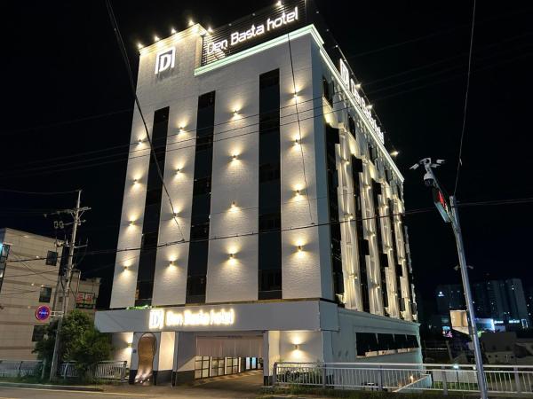 På bildet vises objektet Den Basta hotel som ligger i byen Yangsan.