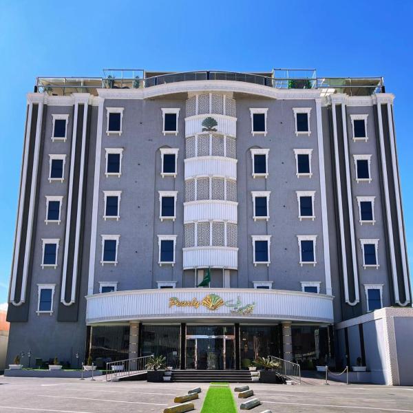 Na foto é possível ver o objeto Pearly Hotel localizado na cidade de Abha.