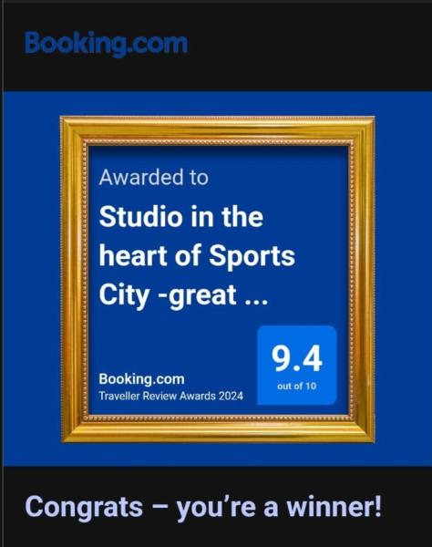 Φωτογραφία 2: Studio in the heart of Sports City -great view & amenities!