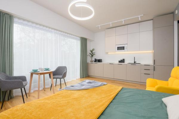 Nella foto è visibile l'oggetto Modern apartment close to beach and spas situato nella città di Pärnu.