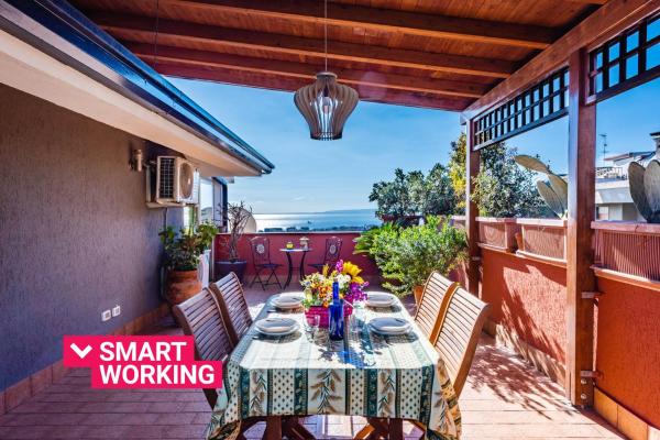 A la foto es mostra l'objecte Golden Park Apartment with Terrace by Wonderful Italy situat a la ciutat de Catània.