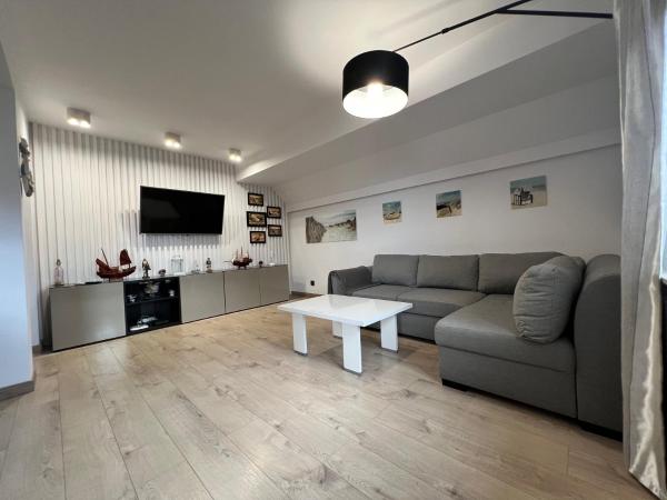 En la foto se muestra el objeto Apartament Portowy ubicado en la ciudad de Hel.