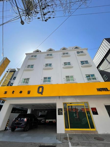 Na fotografii je vidět objekt Hotel Stay Q Daejeon nacházející se ve městě Tedžon.