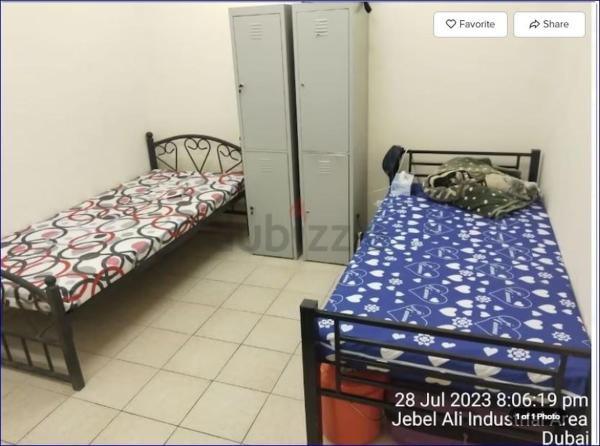 Na zdjęciu widoczny jest obiekt Studio Flat in AWS only Bachelor no family no children położony w mieście Dubaj.