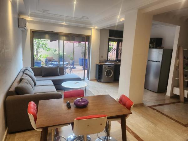 En la foto se muestra el objeto Appartement Centre Gueliz Hanane ubicado en la ciudad de Marrakech.
