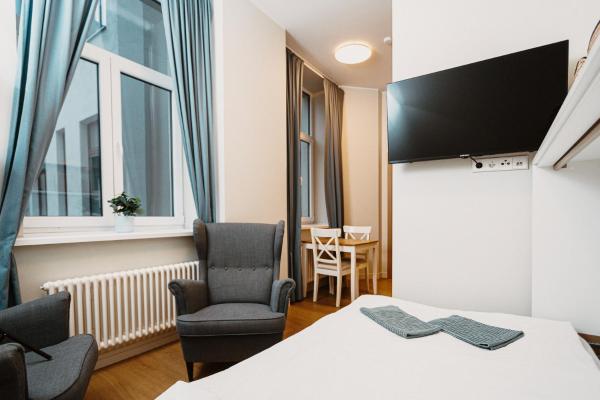 A la foto es mostra l'objecte Stylish Central Apartment - 5 mins to Old Town situat a la ciutat de Riga.