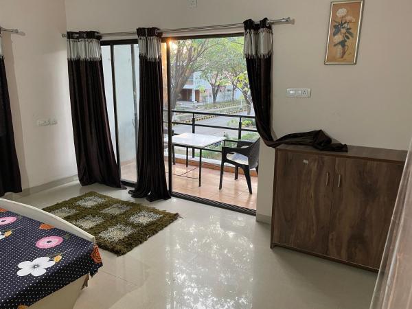 A la foto es mostra l'objecte Samruddhi S1 homestay garden villa or S3 situat a la ciutat de Khāpa.