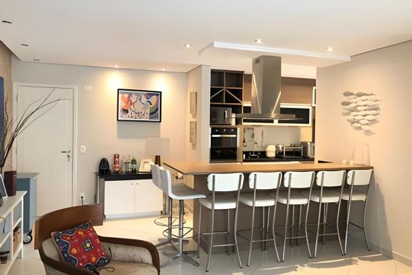 På billedet ses objektet Riviera Apartaments By BnbHost beliggende i byen Bertioga.