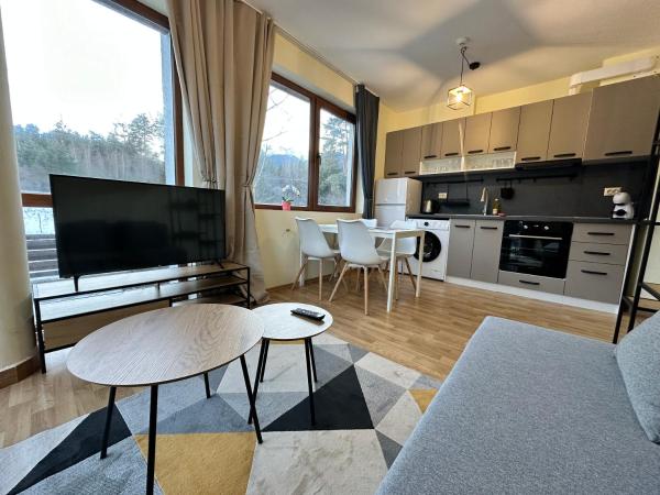 A la foto es mostra l'objecte Pine Tree - charming apartment situat a la ciutat de Bansko.