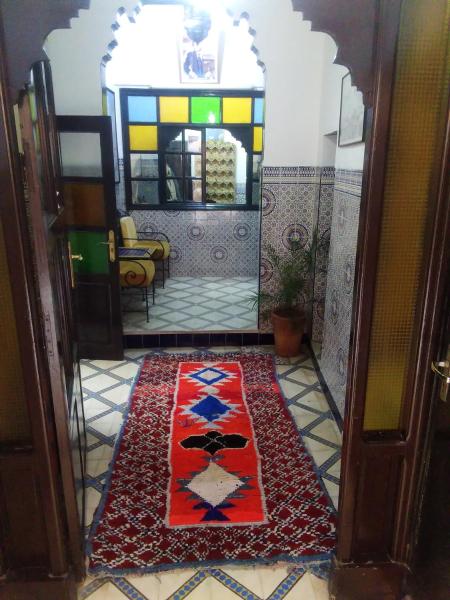 Auf dem Foto ist das Objekt HOTEL EL AMAL in der Stadt Marrakesch zu sehen.