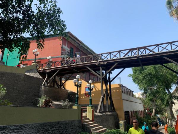 A la foto es mostra l'objecte Bello y cálido Apartamento en zona histórica de Barranco situat a la ciutat de Lima.