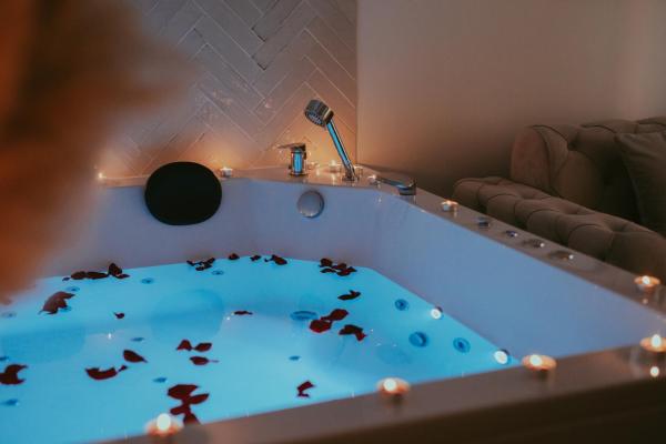 A la foto es mostra l'objecte Luxury Jacuzzi Apartment situat a la ciutat de Mostar.