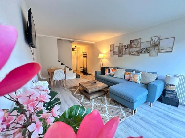 På billedet ses objektet Drouet d'Erlon duplex spacieux, terrasse au centre beliggende i byen Reims.