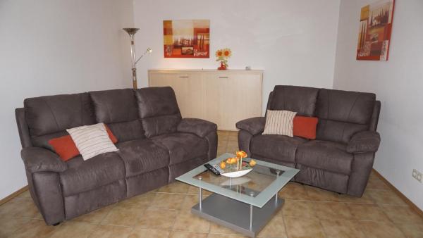 A la foto es mostra l'objecte Ferienwohnung Ampergarten situat a la ciutat de Schöngeising.