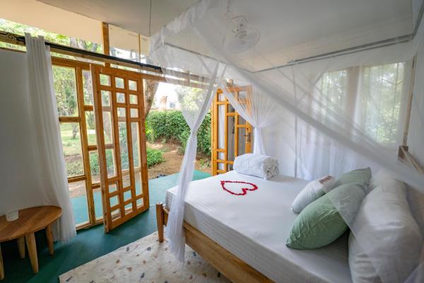 På billedet ses objektet Mkoani Homestay beliggende i byen Moshi.