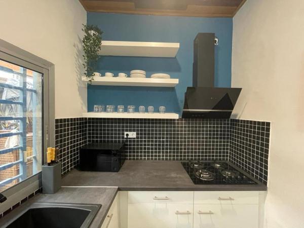 Foto 4: Mado Coliving - Studio Appart, Chambre coin cuisine, Chambre