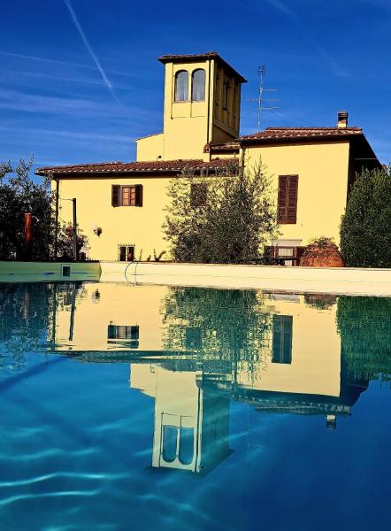 Nella foto è visibile l'oggetto Agriturismo Villa Guarnaschelli situato nella città di Scandicci.