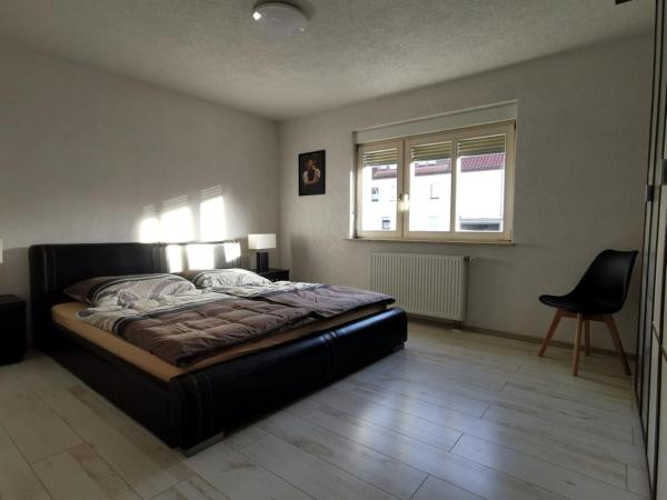 A la foto es mostra l'objecte 3 Zimmer Ferienwohnung mit eigenem Garten Trossingen situat a la ciutat de Trossingen.
