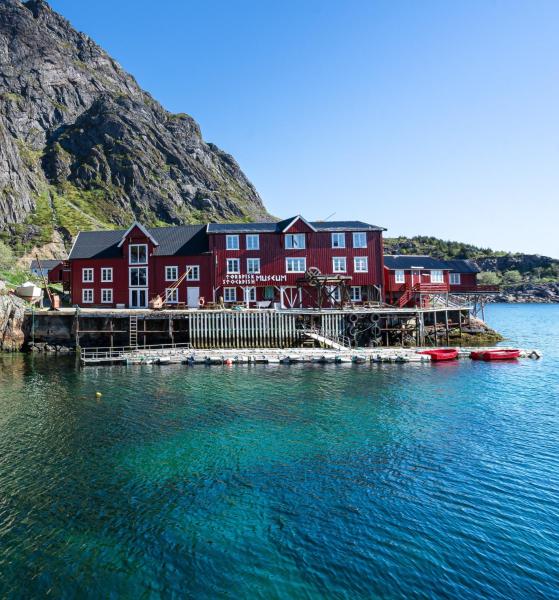 照片显示了位于Å市的Lofoten Å HI hostel物件。