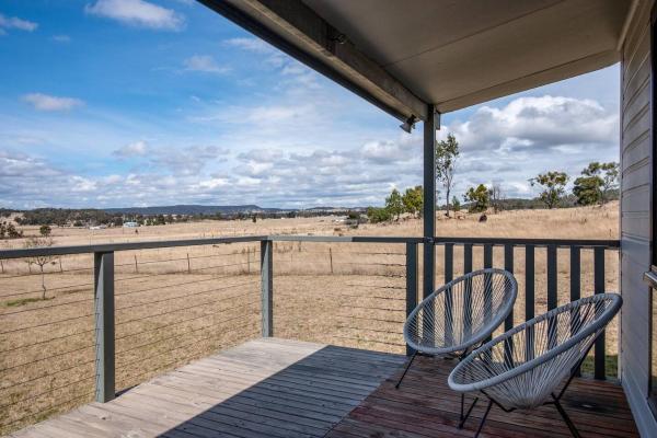 Auf dem Foto ist das Objekt Private Rural Solace at Saje Farm in Cooks Gap in der Stadt Mudgee zu sehen.