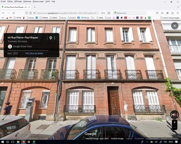 Le studio Cygne Blanc hypercentre rue Riquet, Toulouse