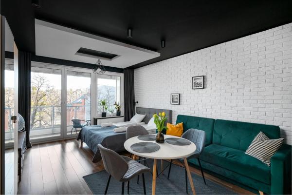 Nella foto è visibile l'oggetto Apartaments 24 Premium Green situato nella città di Breslavia.