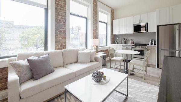 Na zdjęciu widoczny jest obiekt Landing Modern Apartment with Amazing Amenities (ID5790X36) położony w mieście Birmingham.