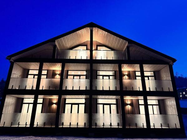 Nella foto è visibile l'oggetto Park House situato nella città di Palyanytsya.