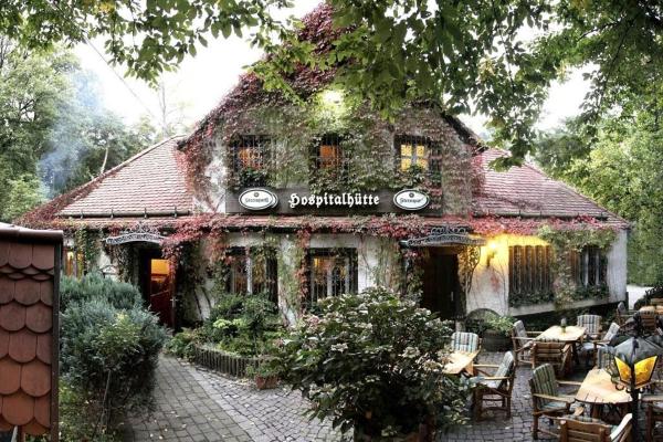 A la foto es mostra l'objecte Ferienwohnung „ Hospitalhütte“ situat a la ciutat de Cavertitz.