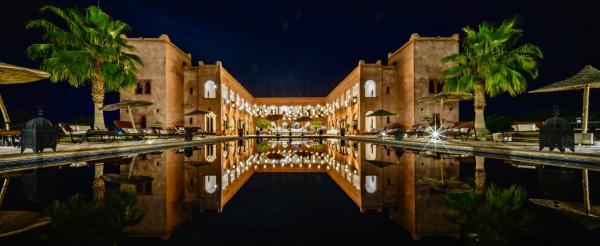 Auf dem Foto ist das Objekt Kasbah Caracalla in der Stadt Aghmat zu sehen.