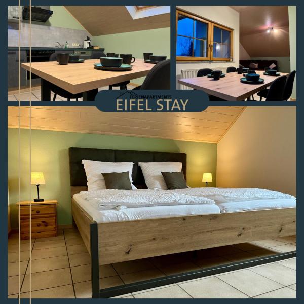 A la foto es mostra l'objecte Ferienapartments Eifel Stay situat a la ciutat de Lissendorf.