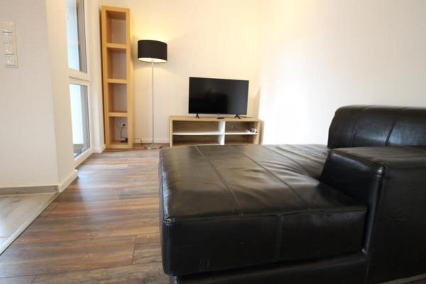 A la foto es mostra l'objecte NEU! FeWo Marburg 2 mit Balkon situat a la ciutat de Caldern.