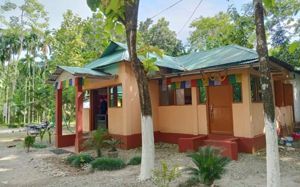 A la foto es mostra l'objecte Leo Jungle Retreat by StayApart , Jaldapara situat a la ciutat de Mādāri Hāt.