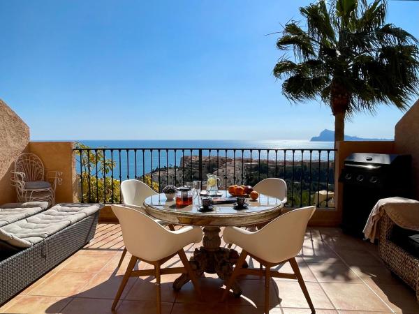 A la foto es mostra l'objecte House 3 bds Seaviews Pool Wi-Fi Calpe Altea ES situat a la ciutat de Altea la Vieja.