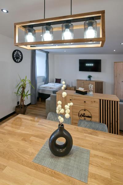 La photo montre l'objet Apartmenty u Šípků OSTRAVA situé dans la ville de Budišovice.