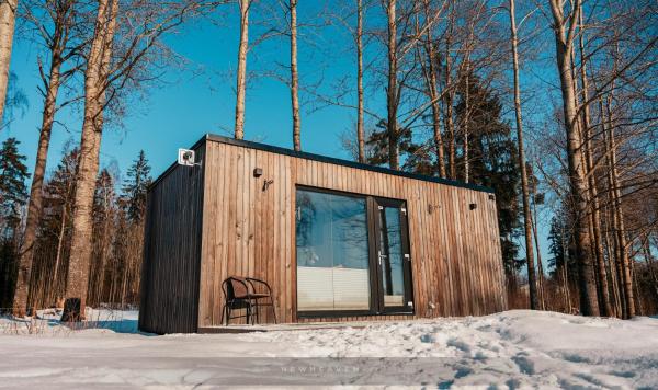 Na zdjęciu widoczny jest obiekt Juusa cabin położony w mieście Otepää.