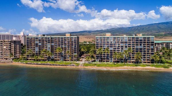 A la foto es mostra l'objecte Aston Mahana at Kaanapali situat a la ciutat de Lahaina.