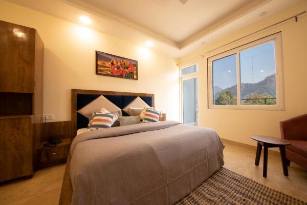 På billedet ses objektet Perfectstayz Value Hills near Laxman Jhula beliggende i byen Rishikesh.