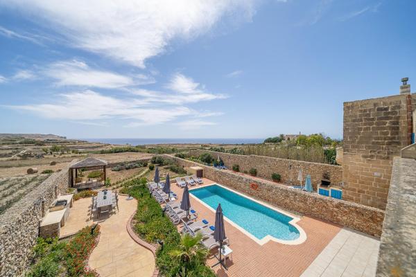 På billedet ses objektet Gaia Holiday Home beliggende i byen San Lawrenz.