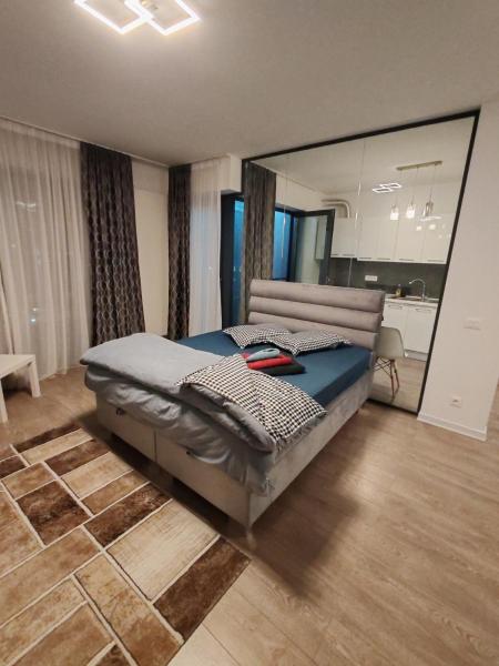 Kuvassa näkyy kohde Corporate One Room Pipera Luxury, joka sijaitsee kaupungissa Bukarest.